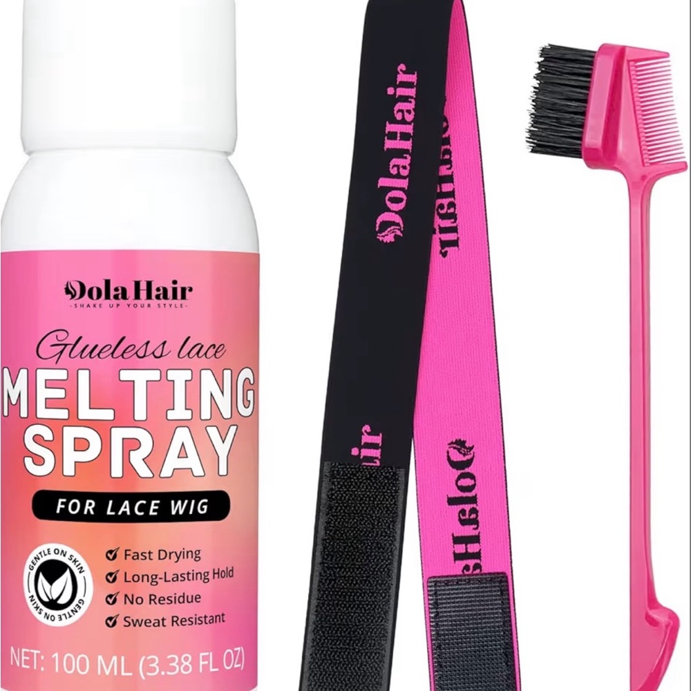 DolaHair Melting Spray and Brush Set